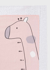 Set 2 Piezas Muselinas Con Medidor Rosa Mayoral Jirafa